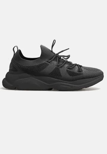 HUGO Sneakers της σειράς Leon Runn - 50541684 001 Black