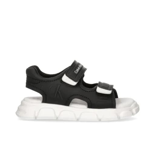 Παιδικά Πέδιλα Calvin Klein Αγόρι V1B2-80905-1355 999 Μαύρα (24-29)