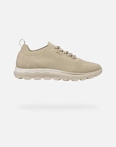 GEOX U SPHERICA A - KNITTED TEXT. U15BYA0005ZC5015-C5015 Biege