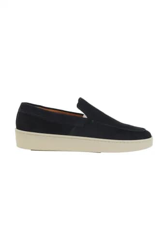 MARCO FERRETTI ΠΑΠΟΥΤΣΙΑ LOAFER SUEDE ΜΠΛΕ