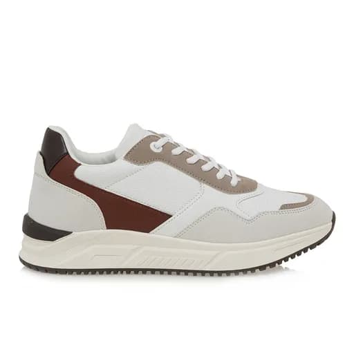 Ανδρικά Sneakers Renato Garini Malvin-001 Λευκό Πολύχρωμο U5700100249S