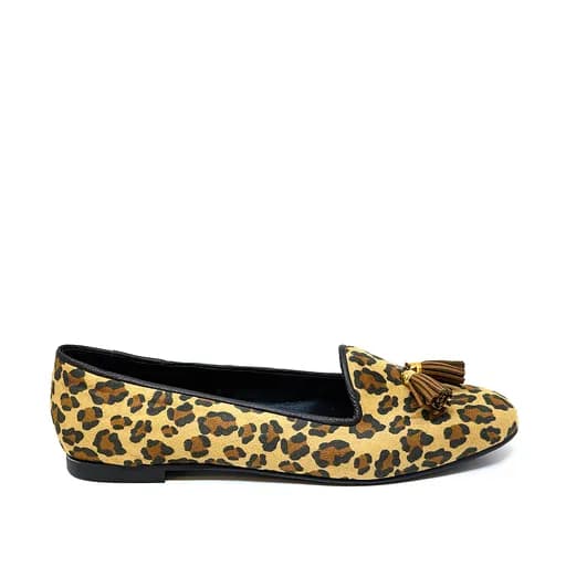 Bigshoes GA1158-20 Δερμάτινο Μοκασίνι Animal Print