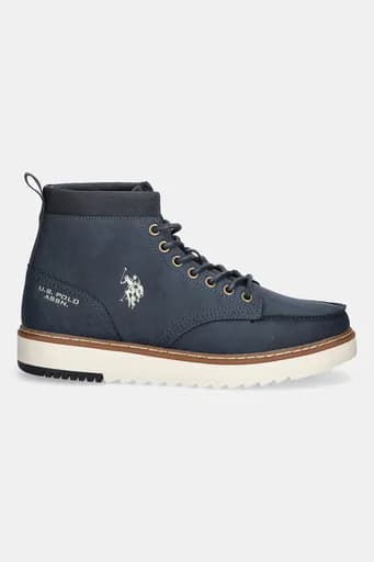 U.S. Polo Assn. Ανδρικά Μποτάκια LONDON001-DBL001 Μπλε
