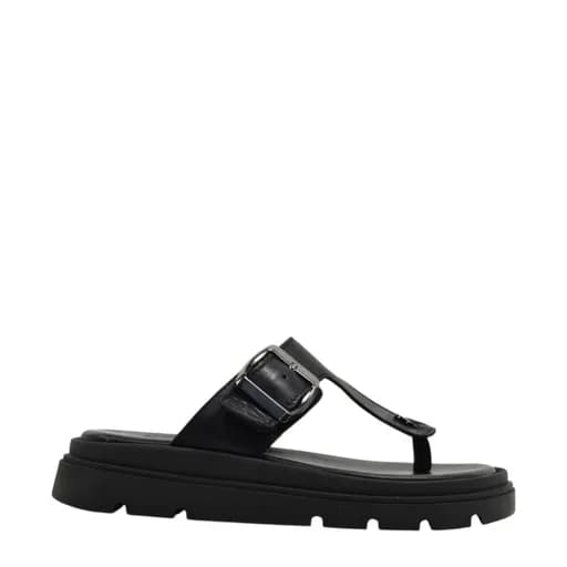 Γυναικεία πέδιλα Lady Shoes 540 μαύρο δέρμα