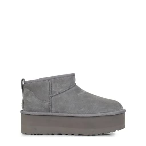Μπότες - Μποτάκια γυναικείες UGG Γκρι 1135092-CHRC Classic Ultra Mini Platform 261