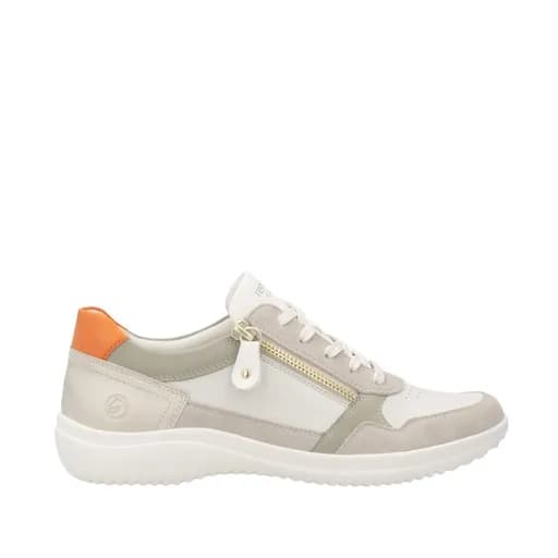 Remonte D1E06-80 Ανατομικό Δερμάτινο Sneaker Μπεζ