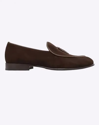 KALOGIROU ANDRES SUE ΜΟΚΑΣΙΝΙΑ & LOAFERS ΚΑΛΟΓΗΡΟΥ ANDRES SUE-ΕΒΑΝΟ DarkBrown