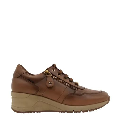 Γυναικεία Sneakers Ragazza 0322 ταμπά δέρμα