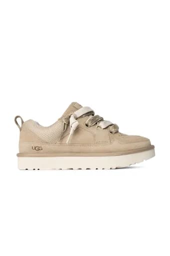UGG ΠΑΠΟΥΤΣΙΑ SNEAKERS LO LOWMEL LOGO ΜΠΕΖ