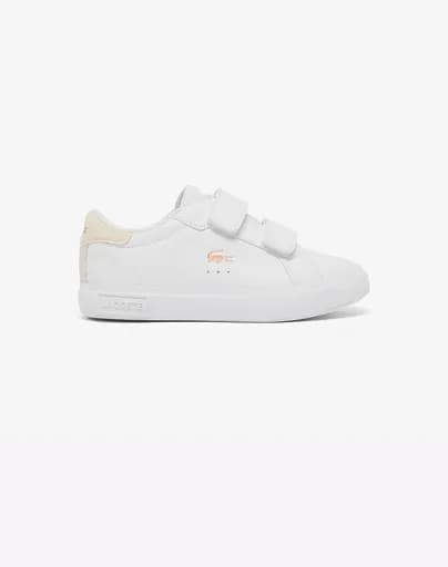 LACOSTE ΠΑΠΟΥΤΣΙΑ ΠΑΙΔΙΚΑ POWERCOURT 1265 37-51SUI00161Y9-0000 White