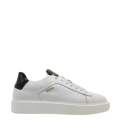 Ανδρικά sneakers BOSS C6964 WHT GARDA λευκό δέρμα