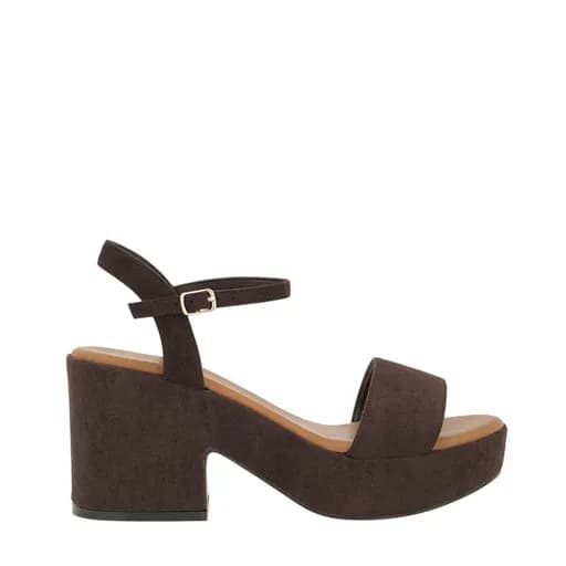 Γυναικεία πέδιλα Seven 882-85L BROWN W485L8824504 καφέ