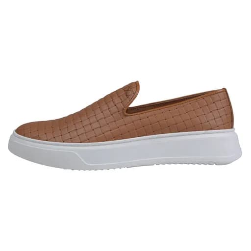 Δερμάτινα Loafers Καφέ Ανοιχτό
