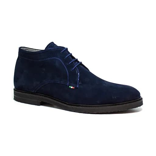 Bigshoes KL37200-18 Δερμάτινο Dress Μπλε