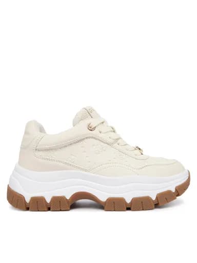 Guess Γυναικείο Sneaker Berrett2 FLFBRTPEL12-Cream Εκρού