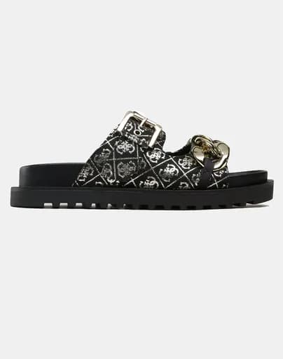 GUESS FATEMA ΠΑΠΟΥΤΣΙ ΓΥΝΑΙΚΕΙΟ FL6FATFAL03-BLKPL JetBlack
