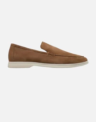 KALOGIROU ADRIANO SUE ADRIANO ΜΟΚΑΣΙΝΙΑ & LOAFERS ΚΑΛΟΓΗΡΟΥ ADRIANO SUE-ROVERE SCURO 333 Tan