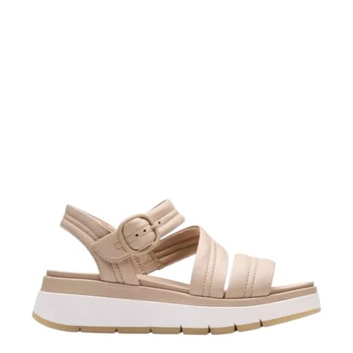 Γυναικεία πέδιλα Clarks Tuscan Strap 26181475 μπεζ δέρμα