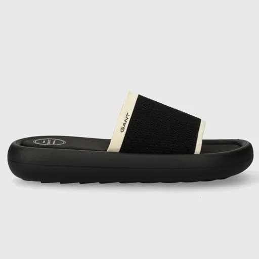 Γυναικείες Παντόφλες Gant Stayla 28508615 G043 Μαύρο Μπεζ