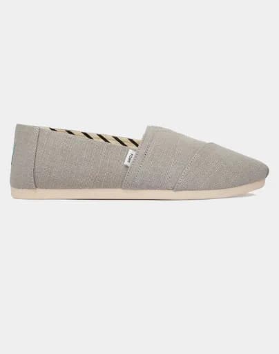 TOMS DRZL GRY HRTG CNVS MN ALPR ESP 10020786-GREY Gray