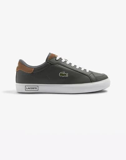 LACOSTE ΠΑΠΟΥΤΣΙΑ ΑΝΤΡΙΚΑ POWERCOURT 223 1 SMA 37-46SMA00185A8-0000 DarkGray