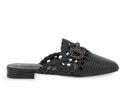 Γυναικεία Mules Exe 23008-A2 Μαύρο W439W3821001