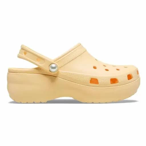 Γυναικεία Ανατομικά Σαμπό Crocs Classic Platform 211231-78Z Πορτοκαλί