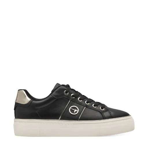 Γυναικεία Sneakers Tamaris 1-23724-42 001 μαύρο δέρμα