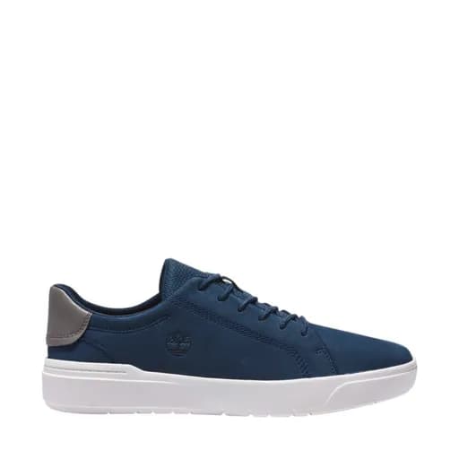 Ανδρικά sneakers Timberland TB0A292C288 SENECA BAY LOW LACE SNEAKER DARK DENIM μπλε δέρμα nubuck