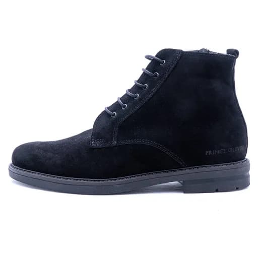 Μαύρα Δερμάτινα Dress Boots Suede