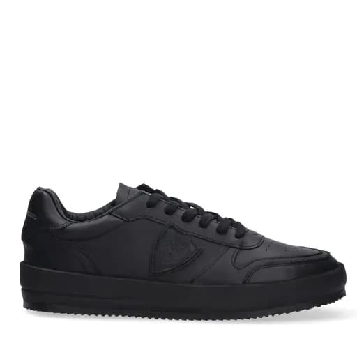 Ανδρικά Δερμάτινα Nice Sneakers Μαύρα Philippe Model VNLUV004-NOIR NOIR