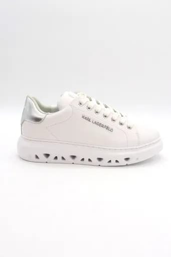 KARL LAGERFELD ΠΑΠΟΥΤΣΙΑ SNEAKERS KAPKITE LACE ΛΕΥΚΟ