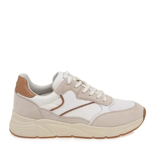 Ανδρικά Δερμάτινα Ανατομικά Sneakers Tamaris 1-13611-44-100 Λευκά
