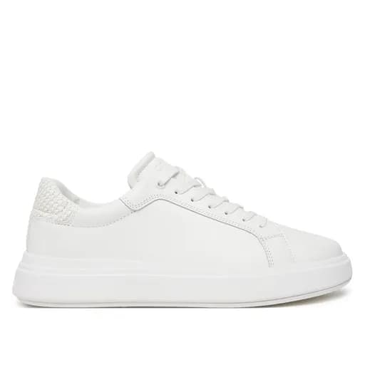 Ανδρικά Δερμάτινα Sneakers Calvin Klein HM0HM01659 0K4 Λευκά