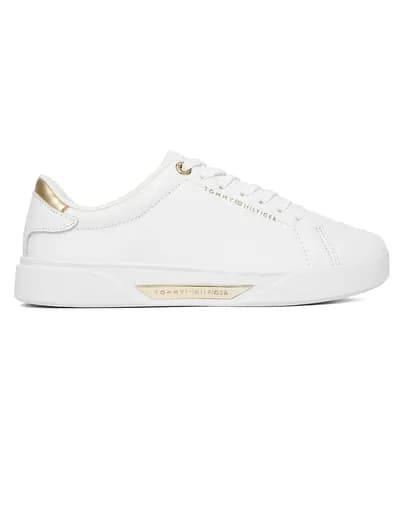 TOMMY HILFIGER ESSENTIAL CHIC COURT SNEAKER FW0FW09019-YBS White