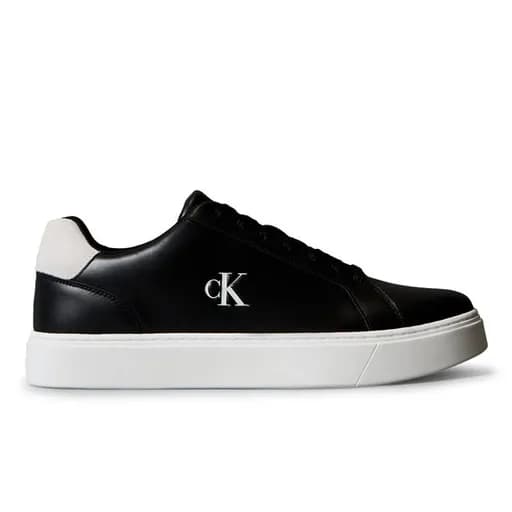 Ανδρικά Δερμάτινα Sneakers Calvin Klein YM0YM01435 0GM Μαύρα