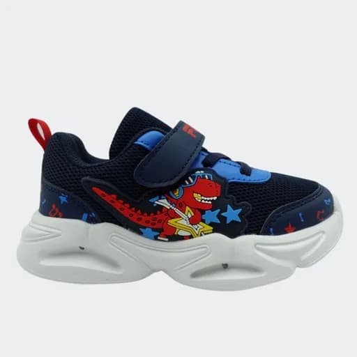 Fila Dino Velcro Lights Kids Footwear