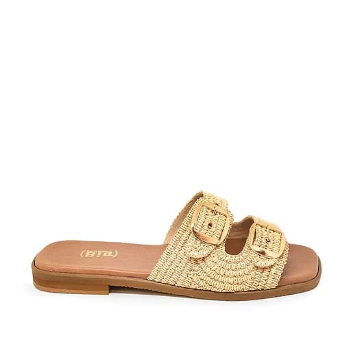 Bigshoes GA0112-13 Δερμάτινο Σανδάλι Μπεζ