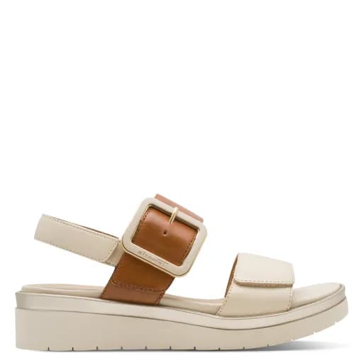 Γυναικεία Ανατατομικά Δερμάτινα Πέδιλα Tamaris Comfort 8-88706-42 414 Ιβουάρ