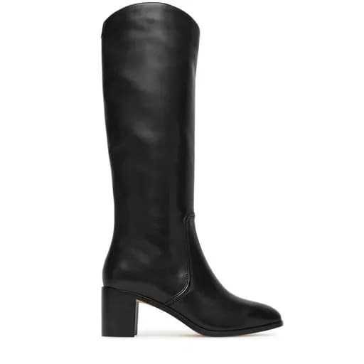 Γυναικείες Δερμάτινες Charly Μπότες Μαύρες Ralph Lauren 802967813001-BLACK