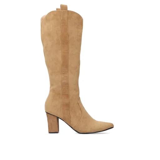 Andres Machado AM4249-05 Μπότα Καφέ 8cm