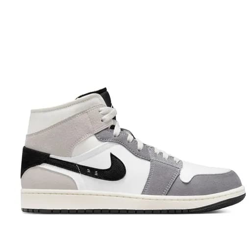 Nike Air Jordan 1 Mid SE Craft "Cement Grey" DZ4136-002 Sneaker Γκρι