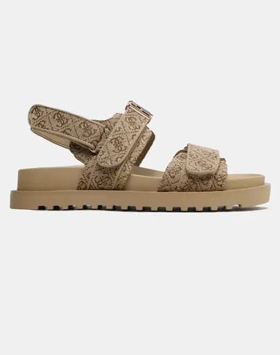 GUESS FABELIS2 ΠΑΠΟΥΤΣΙ ΓΥΝΑΙΚΕΙΟ FL6FB2FAL03-BEIBR SandyBrown