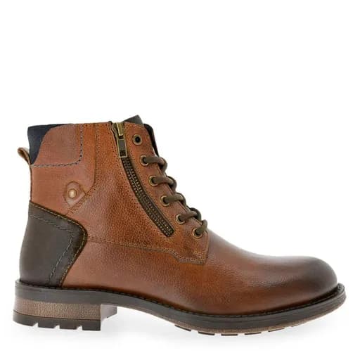 Ανδρικά Δερμάτινα Μποτάκια JK London X23 8460 R526X4602532 Ταμπά