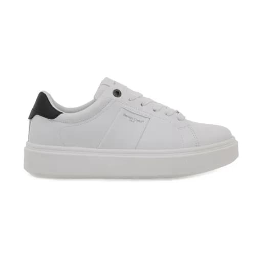 Ανδρικά sneakers Renato Garini 401 ORLANDO-2401 WHITE/BLACK λευκό/μαύρο