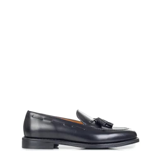 Μοκασίνια ανδρικά Berwick Μαύρο HO437 Box Calf Black 4949 100