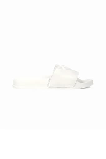 PINKO ΠΑΝΤΟΦΛΕΣ DILLY 01 - SLIPPER RUBBERIZED ΛΕΥΚΟ