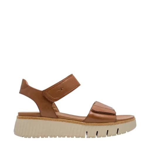 Γυναικεία πέδιλα Tamaris Comfort 8-88720-44 440 ταμπά δέρμα