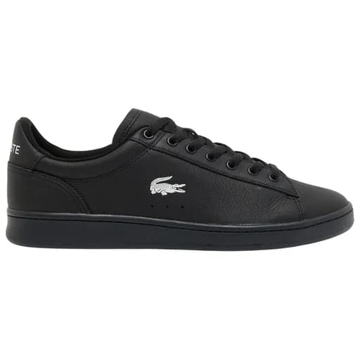 Ανδρικά Δερμάτινα Sneakers Lacoste SMA006202H-02H Μαύρα