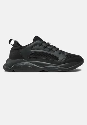 HUGO Sneakers της σειράς Leon Runn - 50536261 003 Black